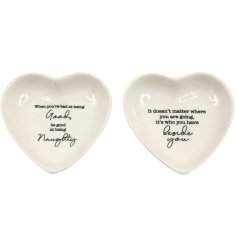 2/A Love and Home Heart Trinket, 11cm