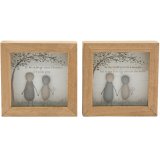 Stunning wooden frame the perfect keepsake