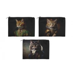 Introducing our new 20x15cm Cynocephaly Cats Make Up Bag, perfect for storing all your beauty essentials in style.