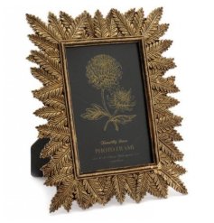 The Gold leaf on this frame adding to the character and charm of it
