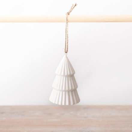 Add an elegant glow to your tree. With beautiful sophisticated white tree hanger
