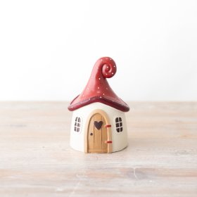 Cute Mushroom House Ornament