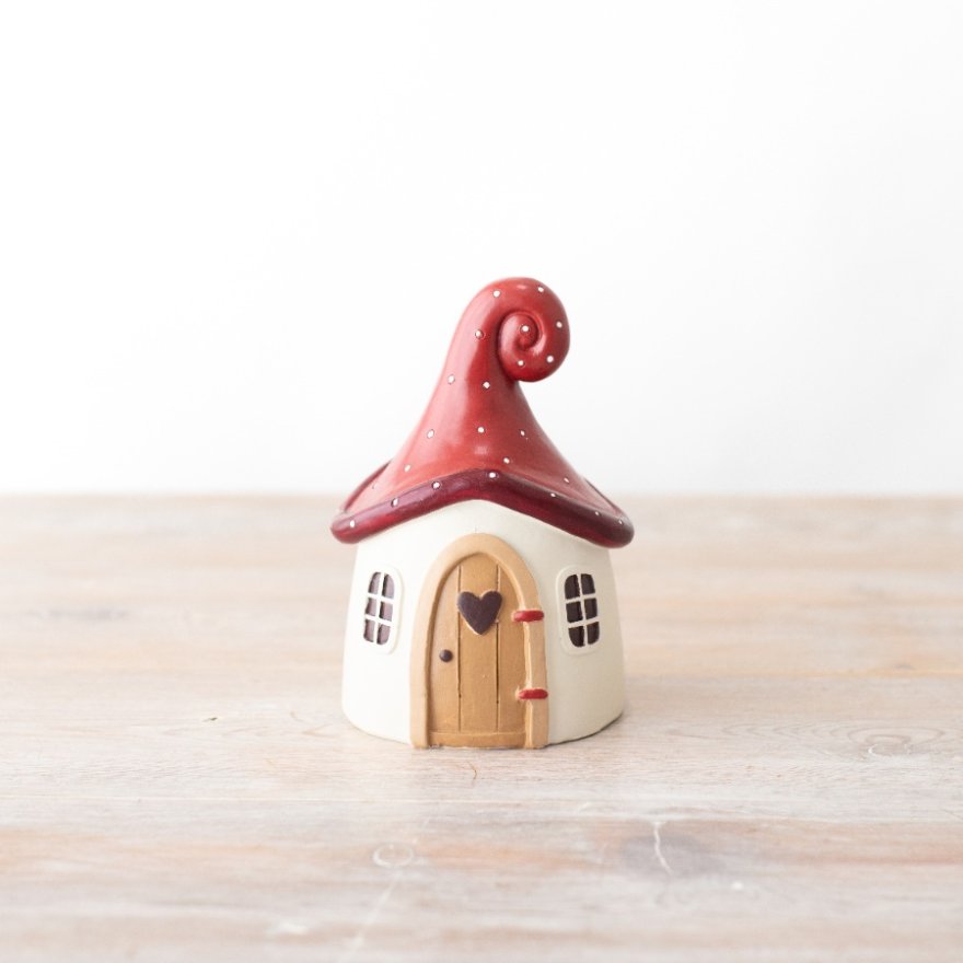 Cute Mushroom House Ornament