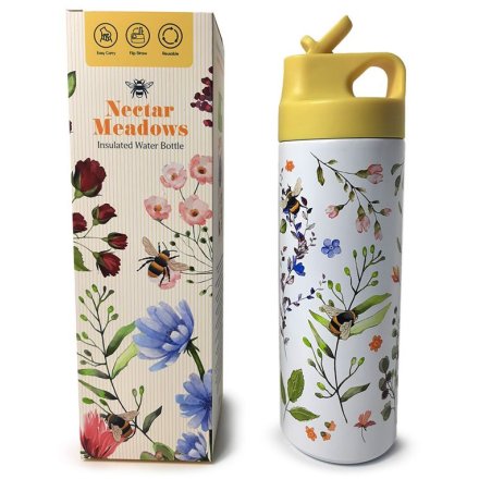  Nectar Meadows Hot & Cold Flip Top Drinks Bottle 500ml