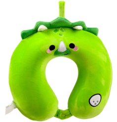 Let the little ones travel with comfort with this dinosaur shaped travel pillow from relaxeazzz