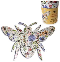 This charming bee jigsaw puzzle is the perfect way to give the mind a fun workout