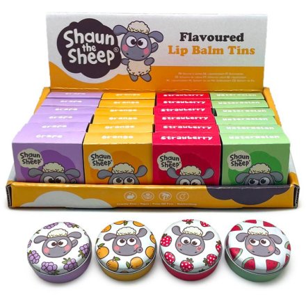 4/A Shaun the Sheep Lip Balm in a Tin