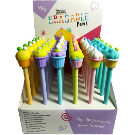 6/A Cupcake Topper Inkredible Erasable Pens