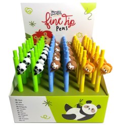 From the Zooniverse range, an assortment of 3 fine tip pens in bright colours.