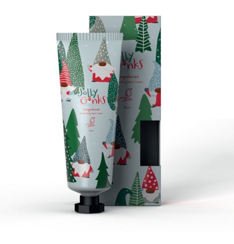 This Christmas keep the hands moisterised and soft with this gingerbread fragranced hand cream. 