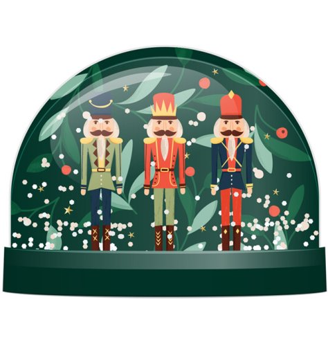 A enchanting snow globe perfect as a Christmas stocking filler