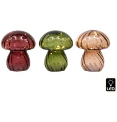Enjoy perfect lighting for any occasion with the led mushroom lights