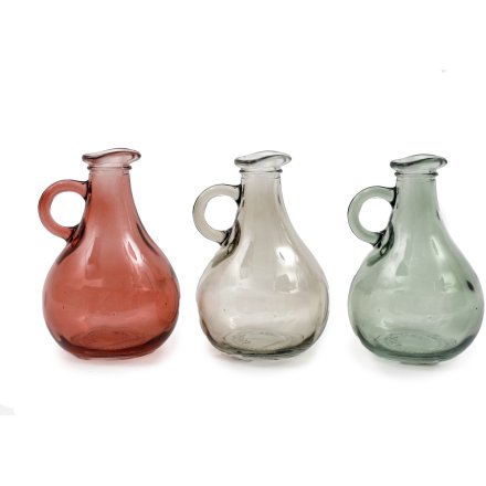 3A Decorative Glass Vase, 13.5cm