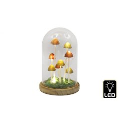  fill your room with cuteness with this mushroom LED lamp