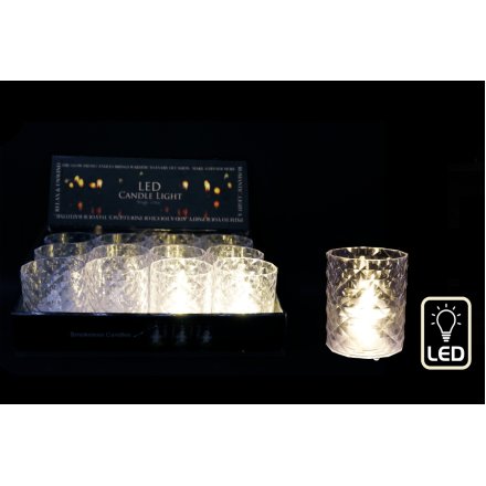 LED Tea light with Holder, 6.5cm