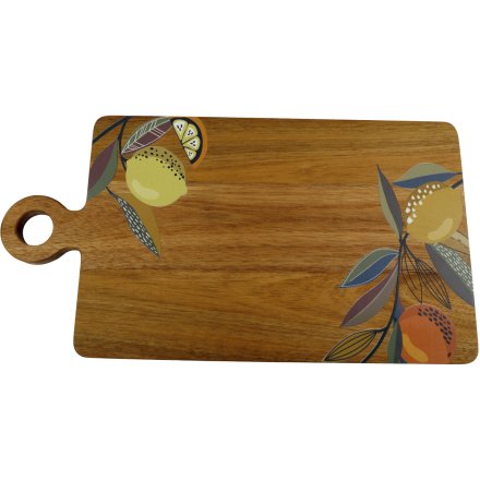 Citrus Wood Serving Board, 45cm