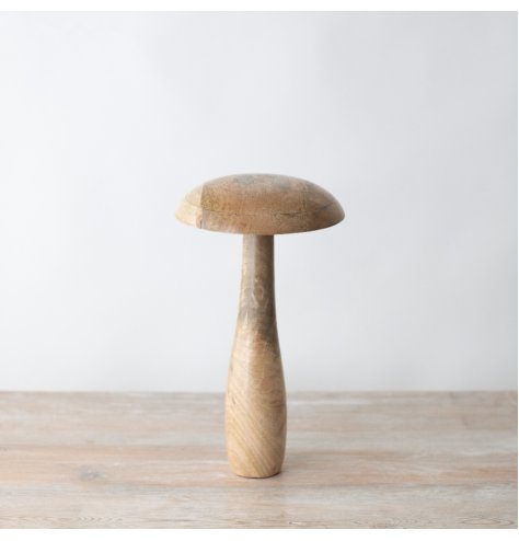 Liven up your space with this chic mushroom ornament, perfect for adding a stylish touch to any room.