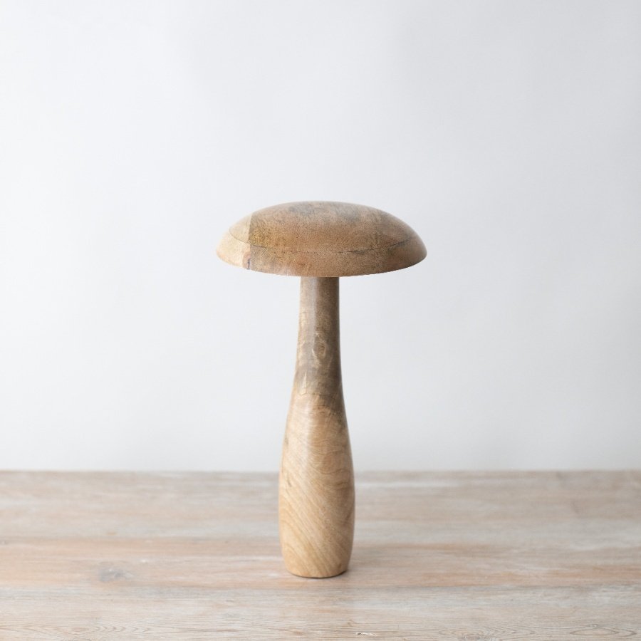 Elevate your home with this modern mushroom ornament. Perfect for adding a stylish touch to any room. 