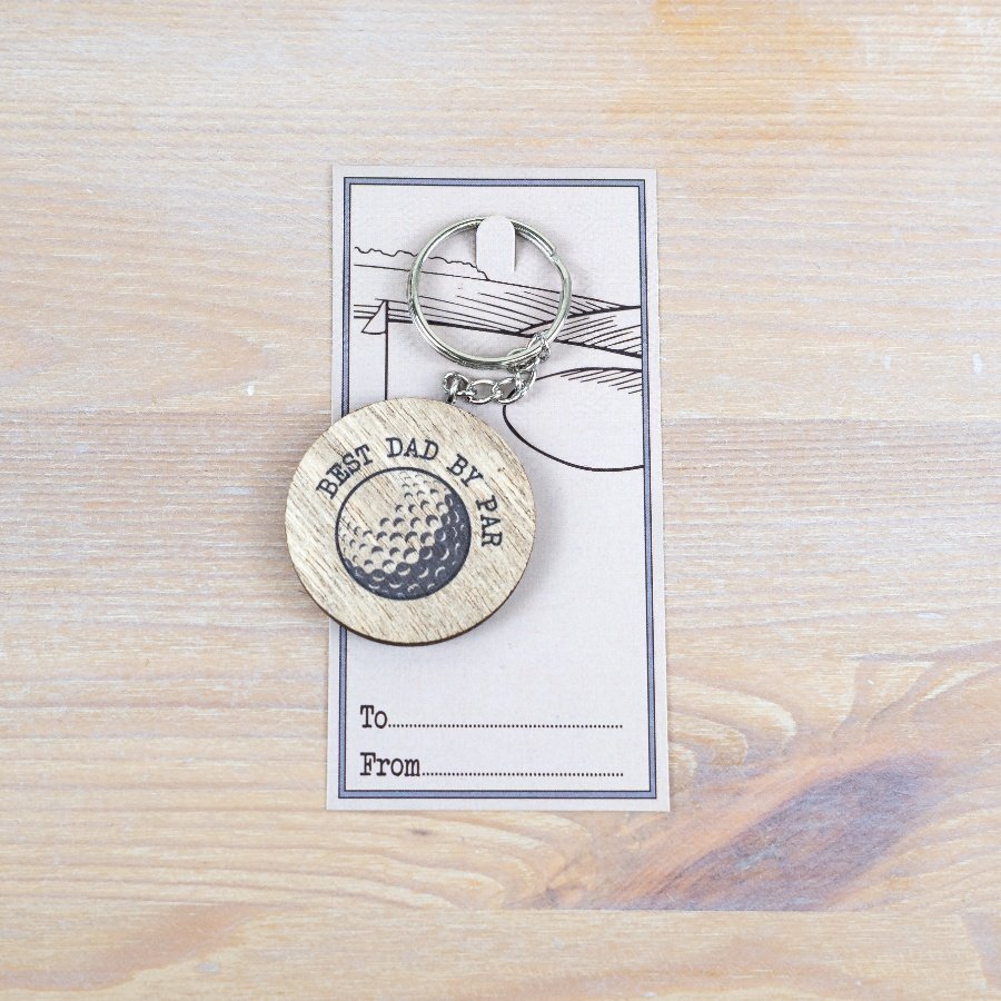 Add a touch of rustic charm with this round keyring. Great as a gift or for personal use. #accessory 