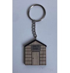 Adding a personalised keyring from his child to his keys will make him smile every time he goes to unlock the front door