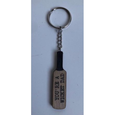 Your a Wicked Dad Keyring, 6cm