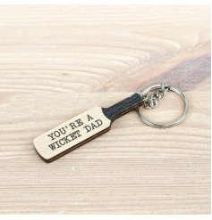 Say "I love you, dad" in a unique way with these adorable key rings. Perfect for Father's Day or any special occasion