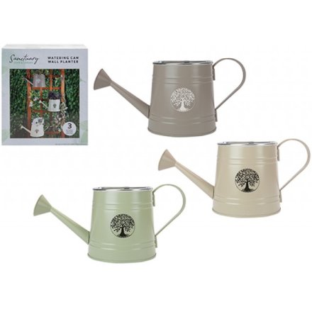 Tree Of Life Half Watering Can Planter 3/A