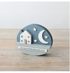 Add some loving quotes into your home with this stylish plaque