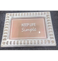 This lovely little frame is the ideal choice to enhance any wall decor
