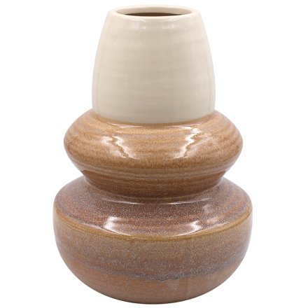 Large Sandrock Vase, 27.8cm 