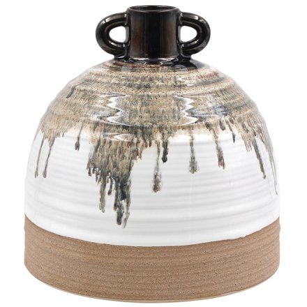 19cm Ceramic Cascade Spill Vase