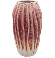 Show case your favourite plants and flowers with this cute lava vase