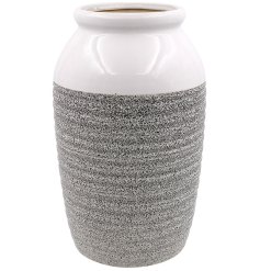 Add a touch of boldness to your interior with this stunning vase.