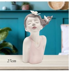 Pink Chic fairy figurine to add a touch of sophistication to your décor 