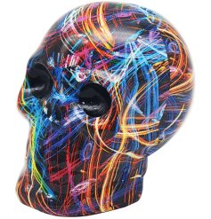 This colourful skull money box is a must have 