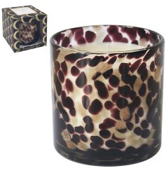 Illuminate and fragrance your home with this wax candle