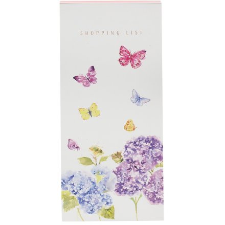Butterfly Blossom Magnet Shopping lIst, 22cm