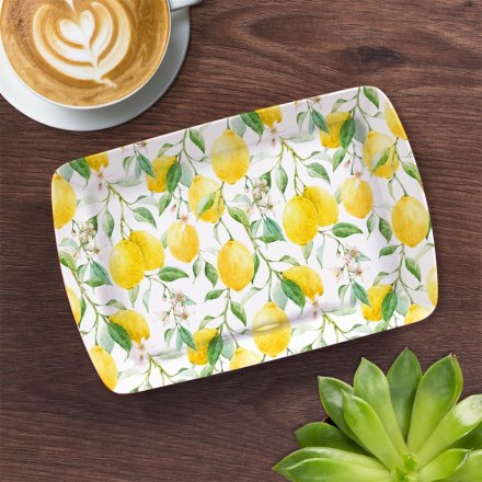 Small Lemon Grove Tray, 24cm