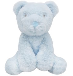 Add a soft and lovable blue teddy to your child's toys