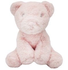 Spread love with this adorable pink teddy bear from Pet Pals. Perfect for cuddling!
