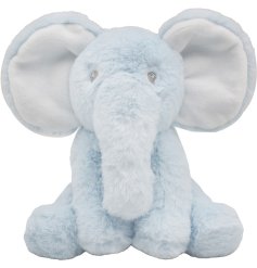 Cuddle up with this adorable soft elephant, suitable for newborns and a must-have for any nursery.