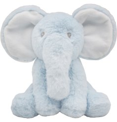 Suitable from birth this cute soft elephant is a much have