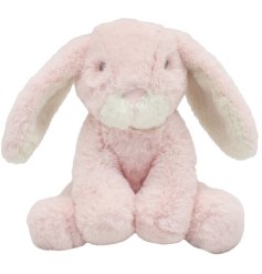 Meet our lovable bunny plush made from recycled materials. Perfect for cuddles and playtime! 