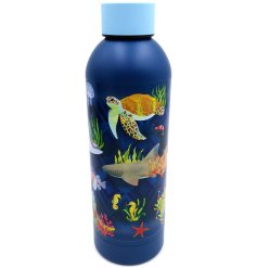 Hydrate in style with the Marine Kingdom Hot & Cold Drinks Bottle - perfect for any occasion