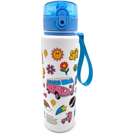 Retro Pop Top Shatterproof Bottle, 600ml