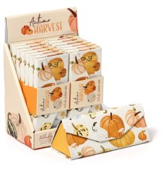 Keep your glasses protected and stylish this season with our Autumn Harvest Foldable Glasses Case! 