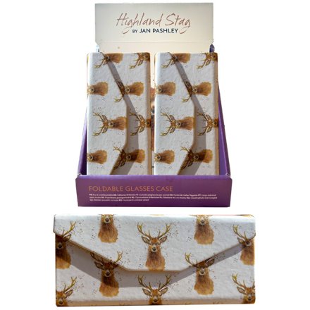 Jan Pashley Stag Foldable Glasses Case