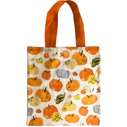 Reusable Autumn Harvest Tote Bag, 39.5cm