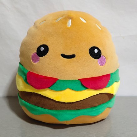 Hammy the Burger Squidglys Foodiemals Soft Toy