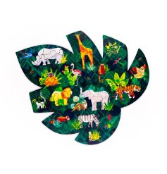 Entertain your kids with a charming animal kingdom puzzle, perfect for quiet and engaging playtime.